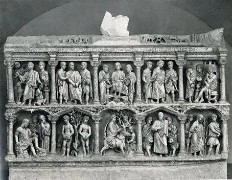 The Sarcophagus of Junius Bassus: A Roman Masterpiece Embracing Neo-Platonic Ideals!